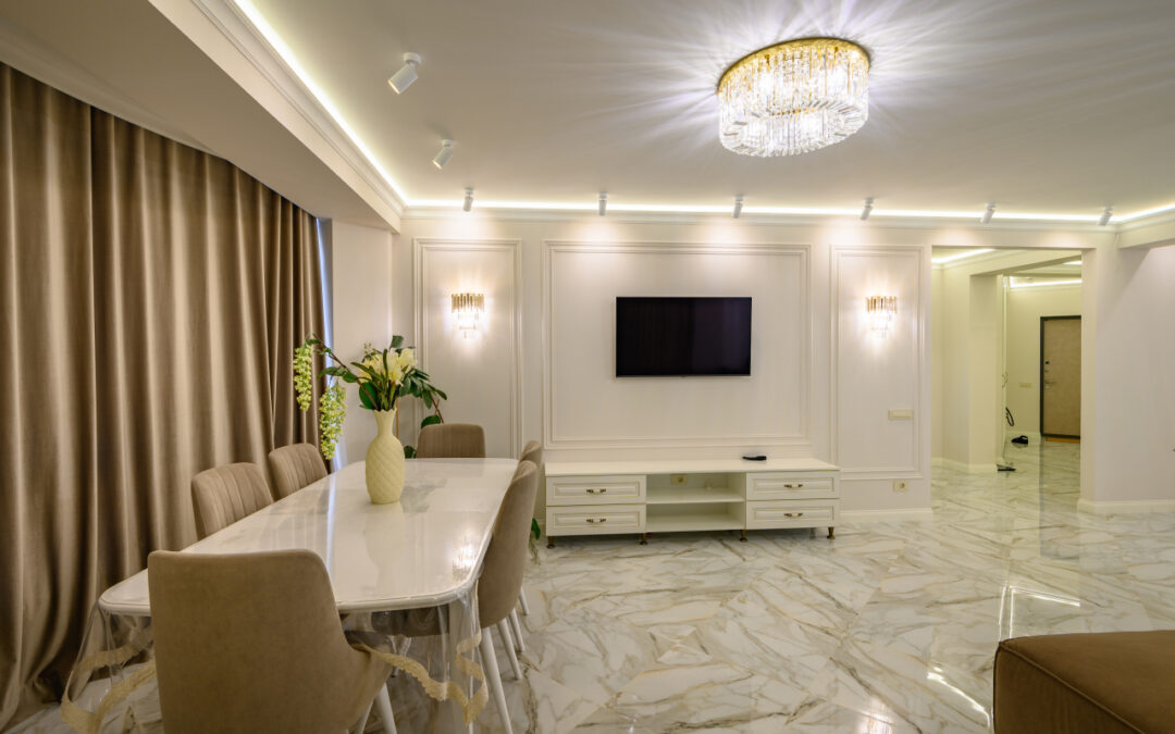 Jakie panele LED wybrać do kuchni, łazienki i korytarza